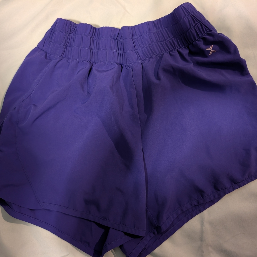 Xersion Purple Athletic Shorts Lightweight Elastic Waist